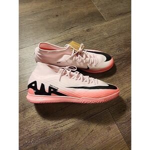 Mens 12 Nike Zoom Superfly 9 Academy IC Indoor Soccer Shoes Pink DJ5627-601